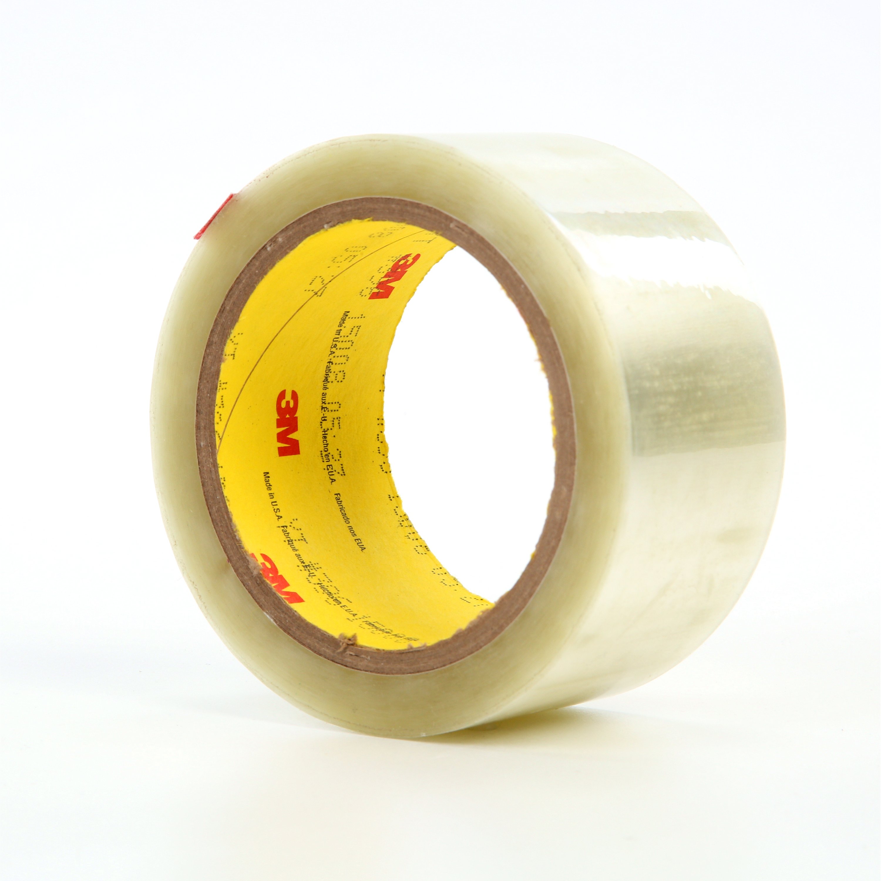 The thin caliper and tensile strength of the transparent polyester backing, combined with the quick adhesion and holding power of the rubber resin adhesive, make 3M™ Super Bond Film Tape 396  work well on a wide variety of applications.