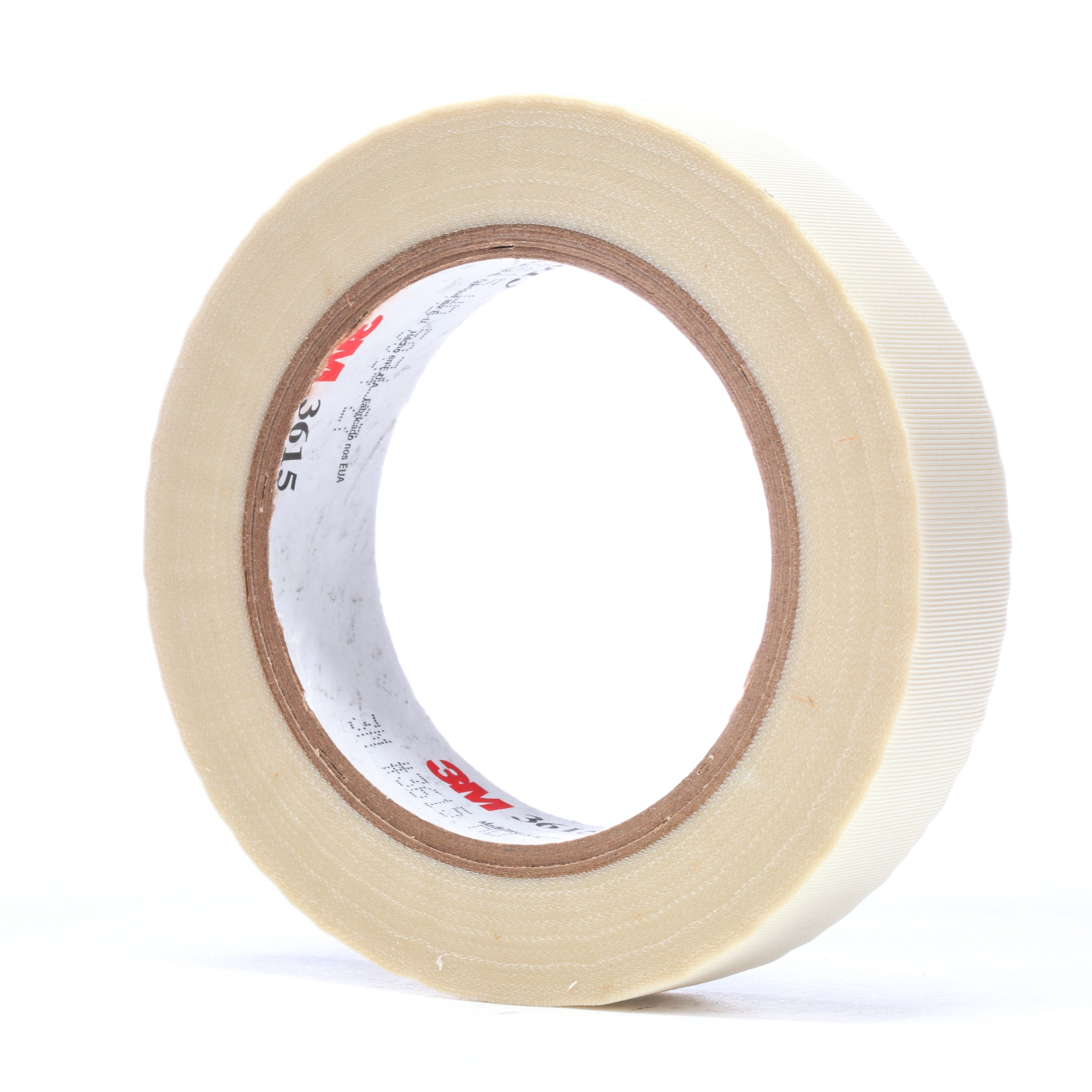 3M™ General Purpose Glass Cloth Tape 3615 is a strong and durable, fiberglass backed tape designed to perform at high temperatures