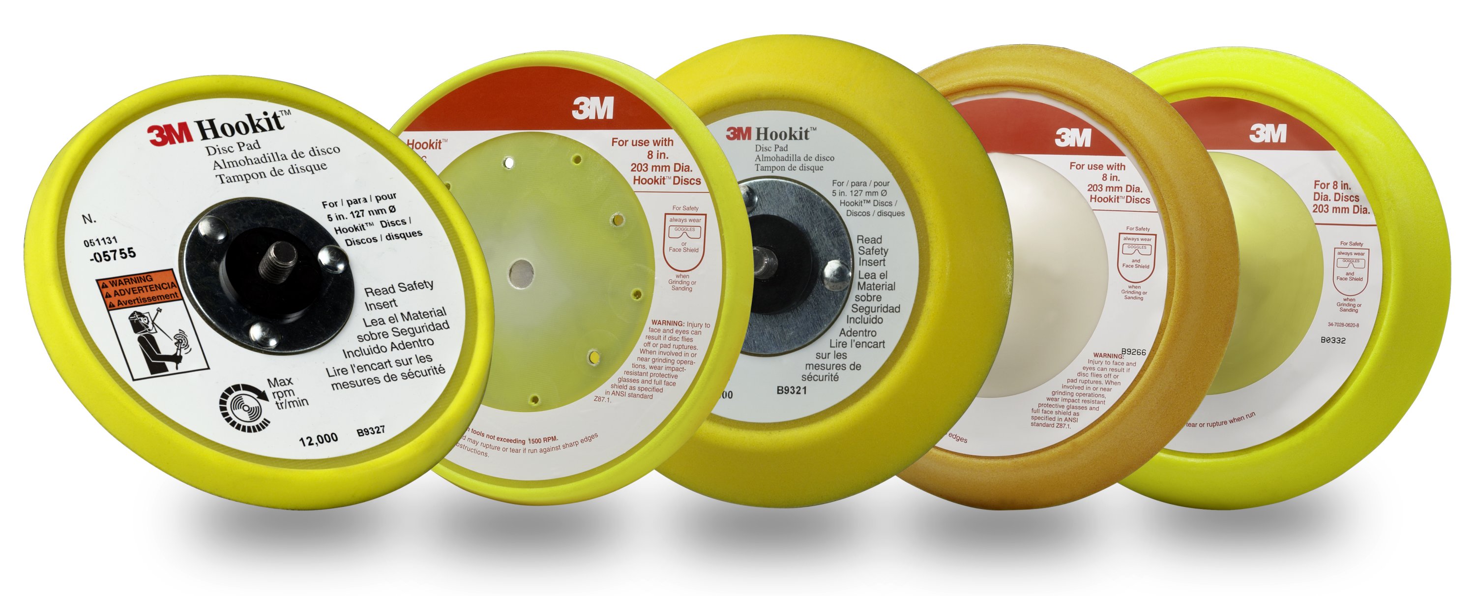Lightweight, durable and well-balanced, 3M™ Hookit™ Pad is built for low-speed sanding  or grinding applications in collision repair.