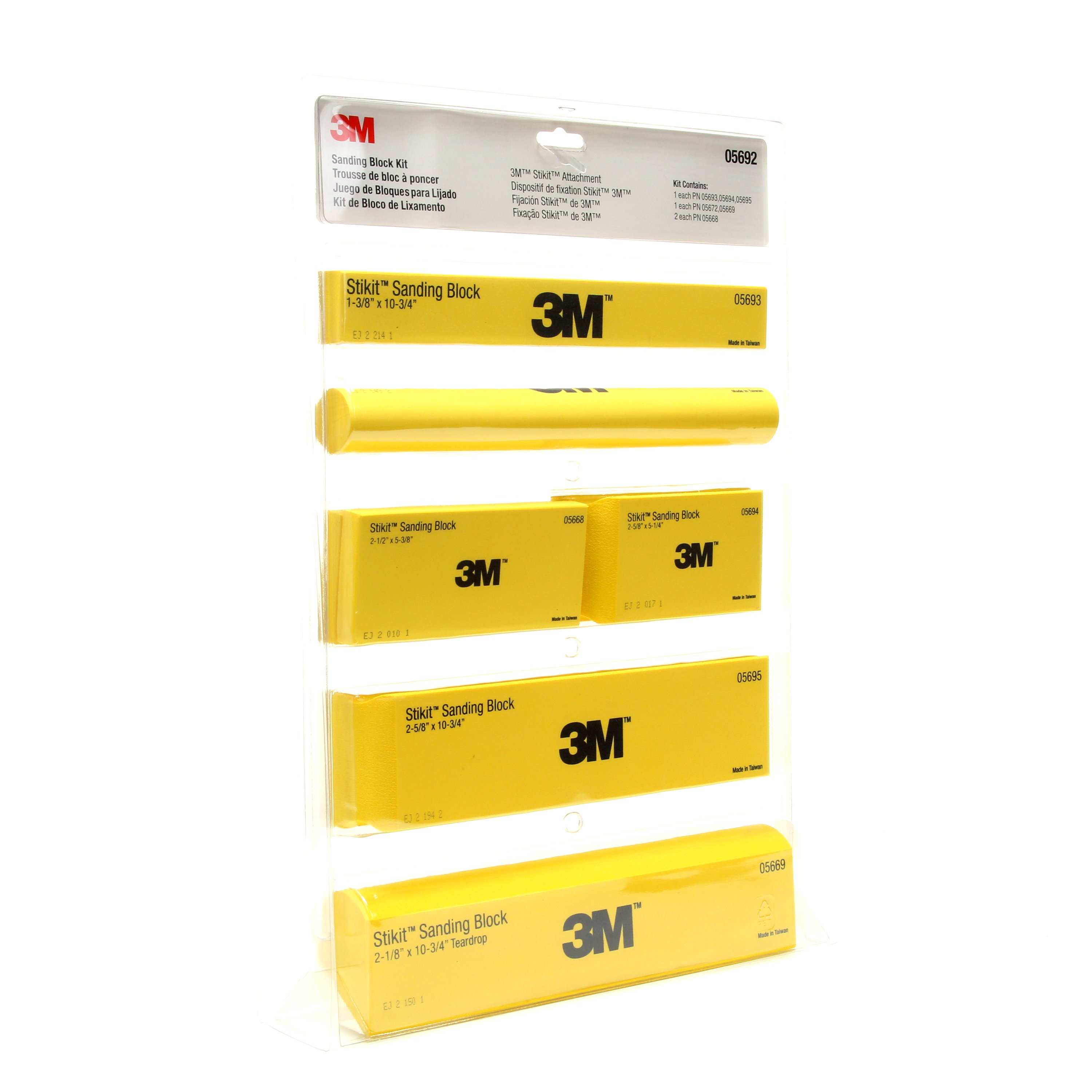 3M™ Stikit™ Sanding Block Kit