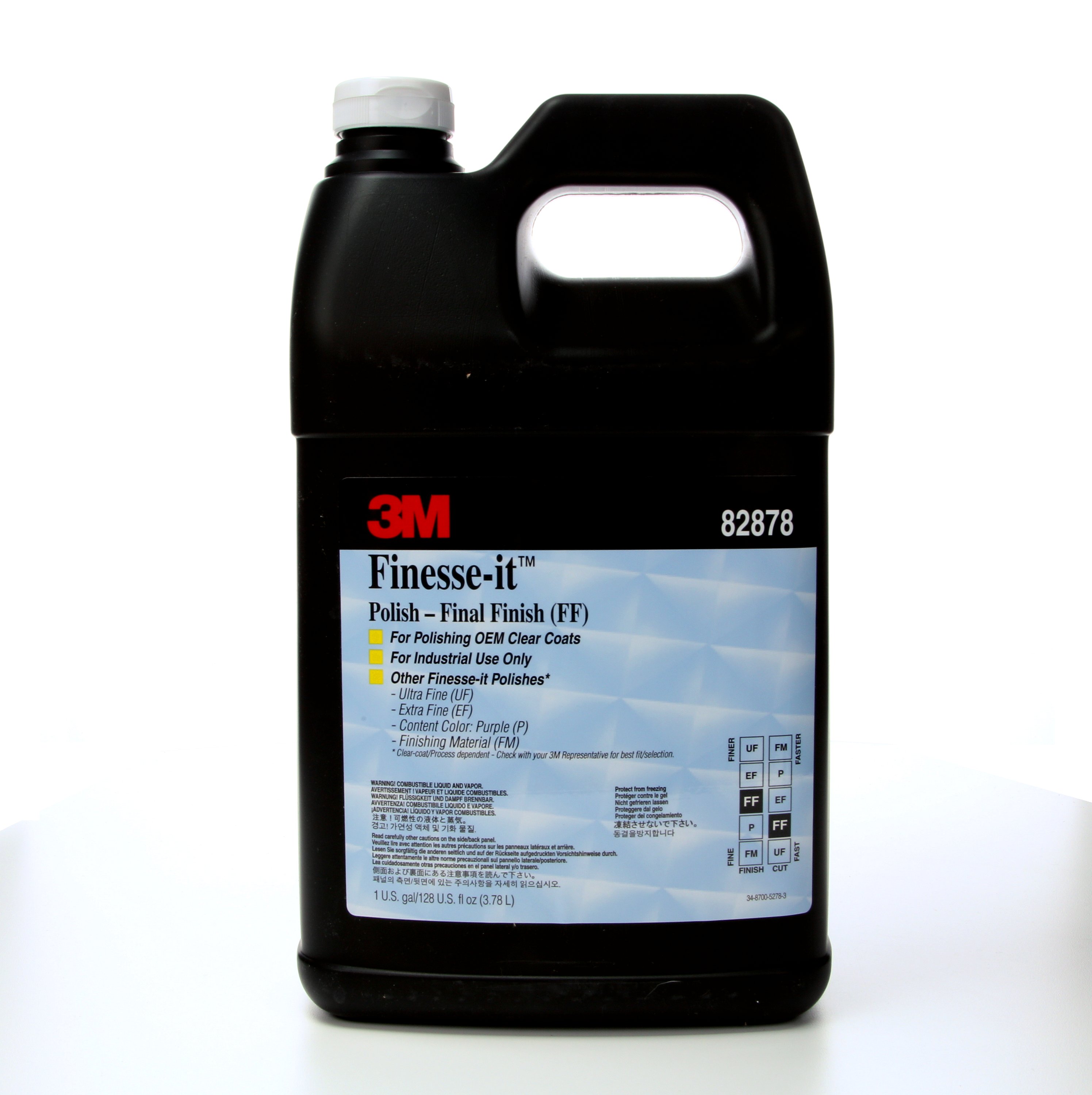 Our 3M™ Finesse-it™ products are a line of specially engineered abrasives, compounds, polishes, and buffing pads to be used on OEM and baked refinish paints to remove defects, sand scratches, or swirl marks on a variety of painted surfaces.