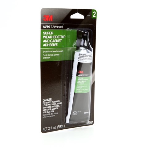 3M 5 fl. oz. Black Weatherstrip Adhesive