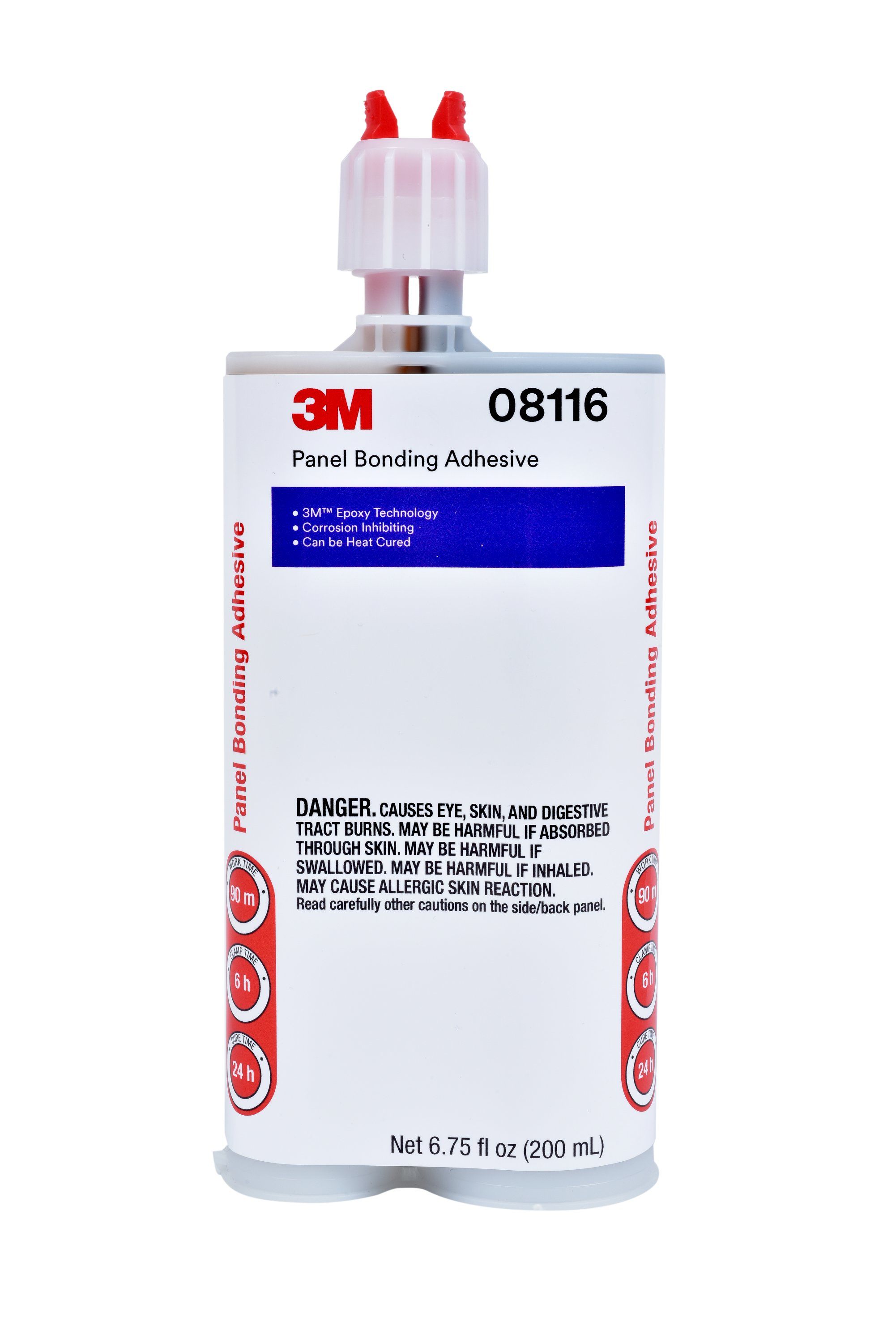 3M™ Panel Bonding Adhesive, 08116, 200 mL Cartridge, 6 per case