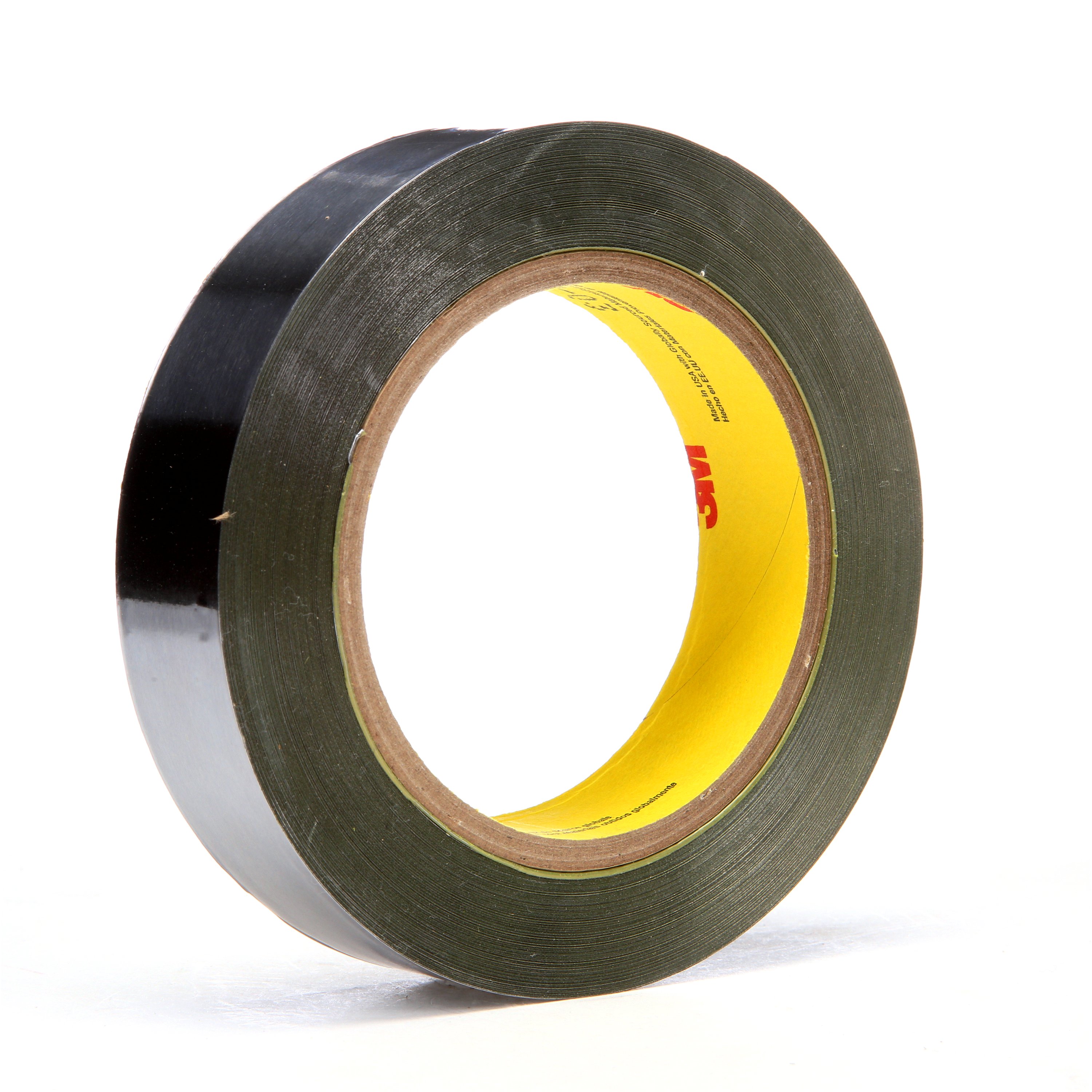 3M™ Lead Foil Tape 421  is a dark gray, lead foil backed tape is coated with a distinct green rubber adhesive that offers good initial grab and a long-lasting bond that removes cleanly for most surfaces.