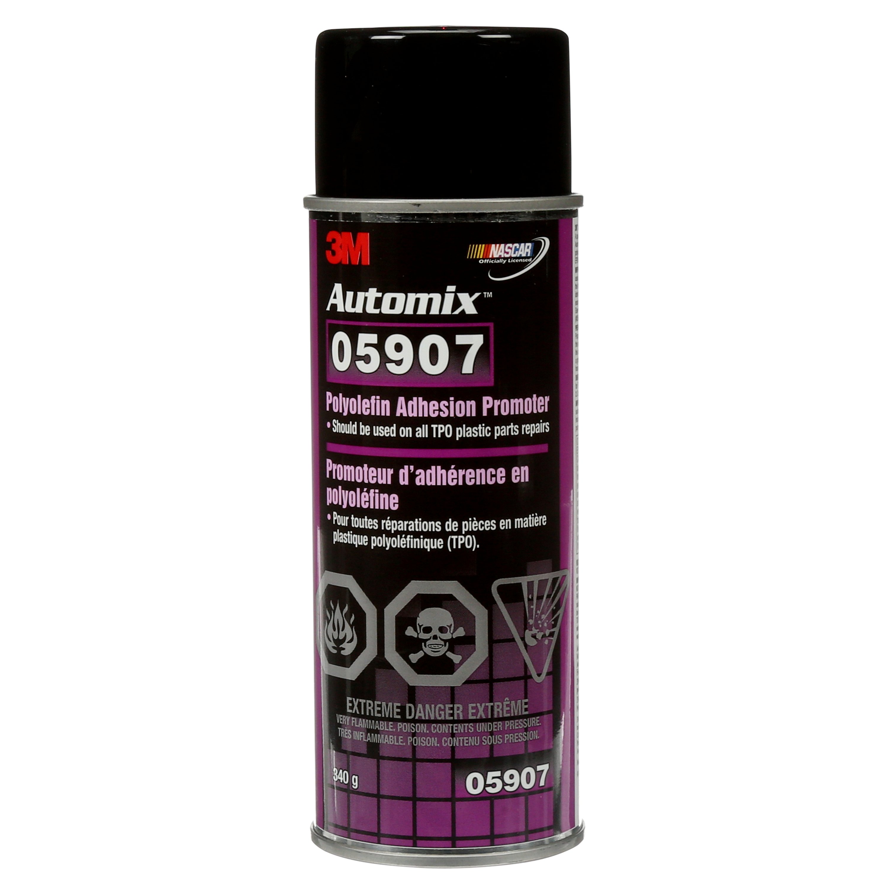 3M™ Polyolefin Adhesion Promoter ensures strong adhesion when repairing PP, EP, TPO or EPDM substrates.