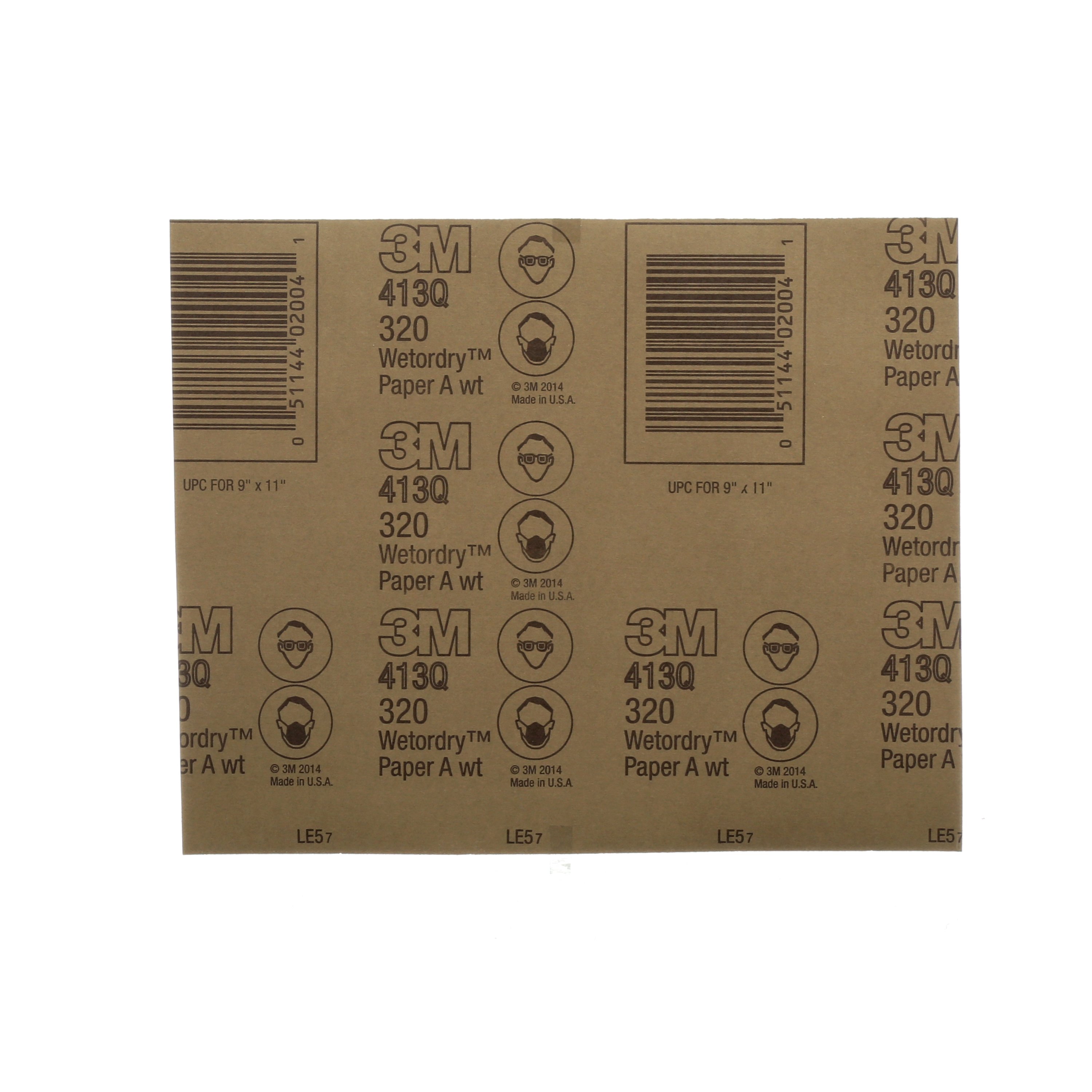 Its flexible, A-weight paper backing provides smooth operation and durability and can conform to the shape of contoured parts for consistent finishing.