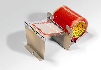 Scotch®  Pouch Tape 825 is available in roll format.  When pairing with Scotch®  Pouch Tape Dispenser M727 and Scotch®  Adjustable Tape Dispenser M797, users can improve throughput by up to 40%.