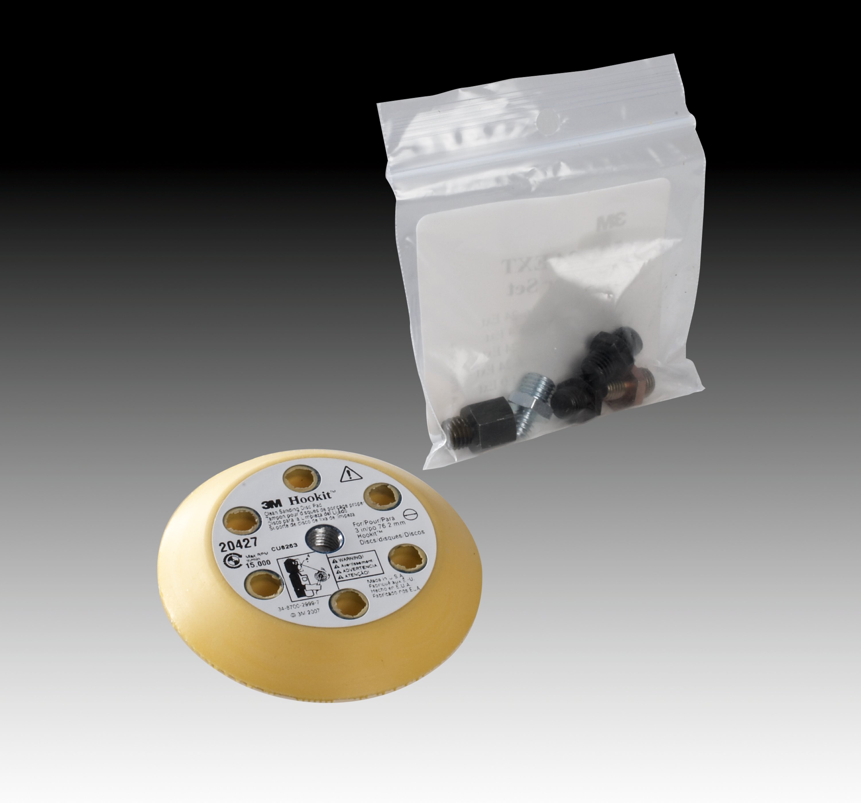 3M™ Clean Sanding Abrasive Disc Pad Kit