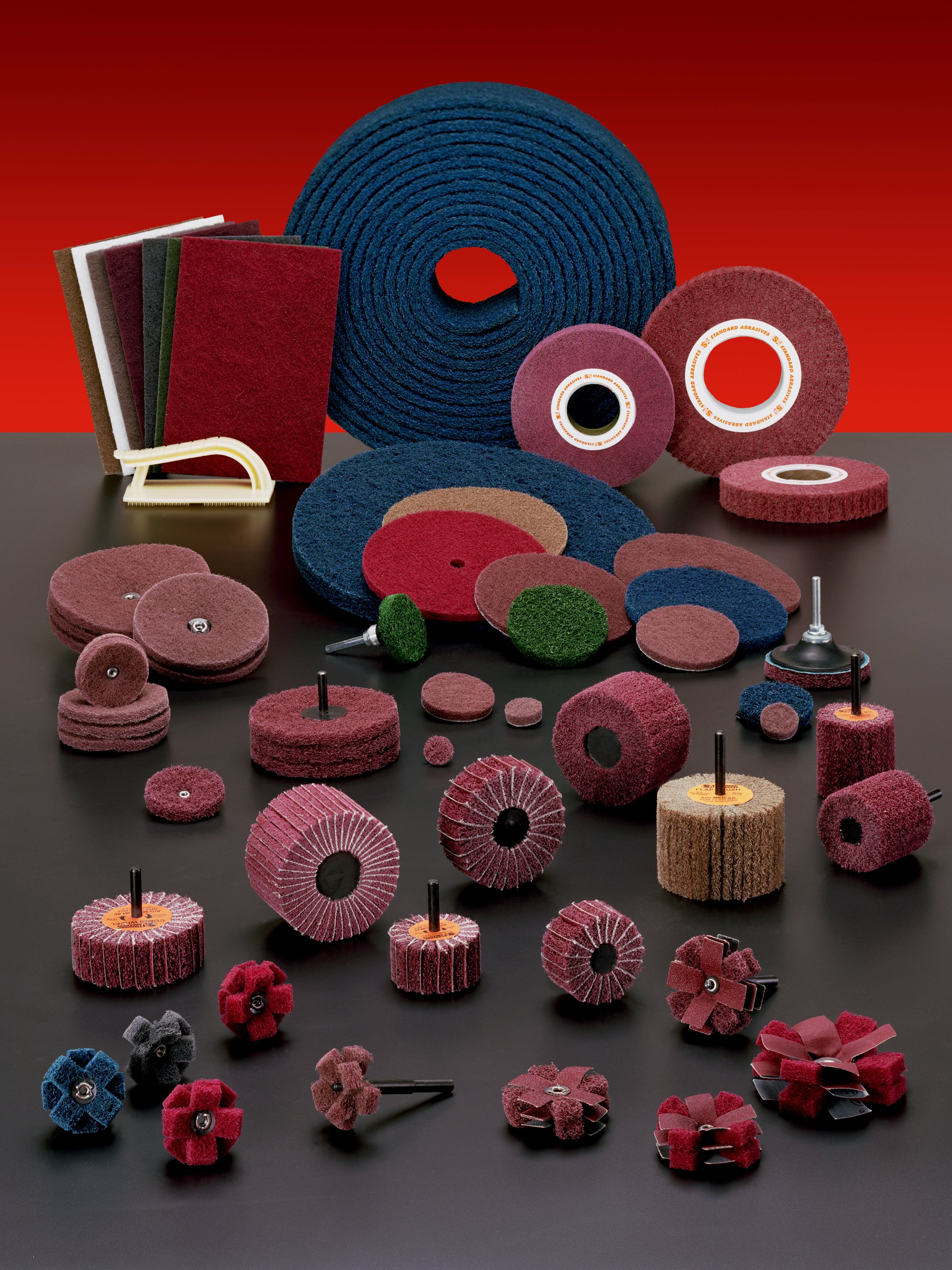 Standard Abrasives™ Buff and Blend Combi-Wheel