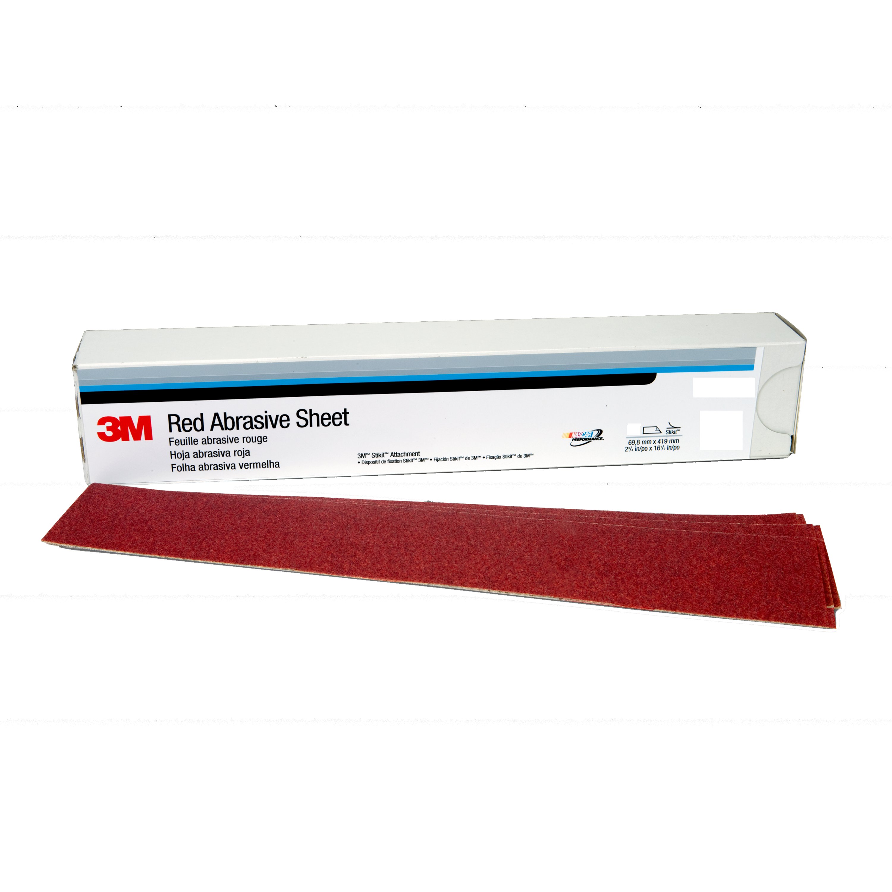 The 3M™ Stikit™ Red Abrasive Sheet 316U delivers best-in-class performance on collision repair substrates, yet remains a high value choice for collision repair operations.