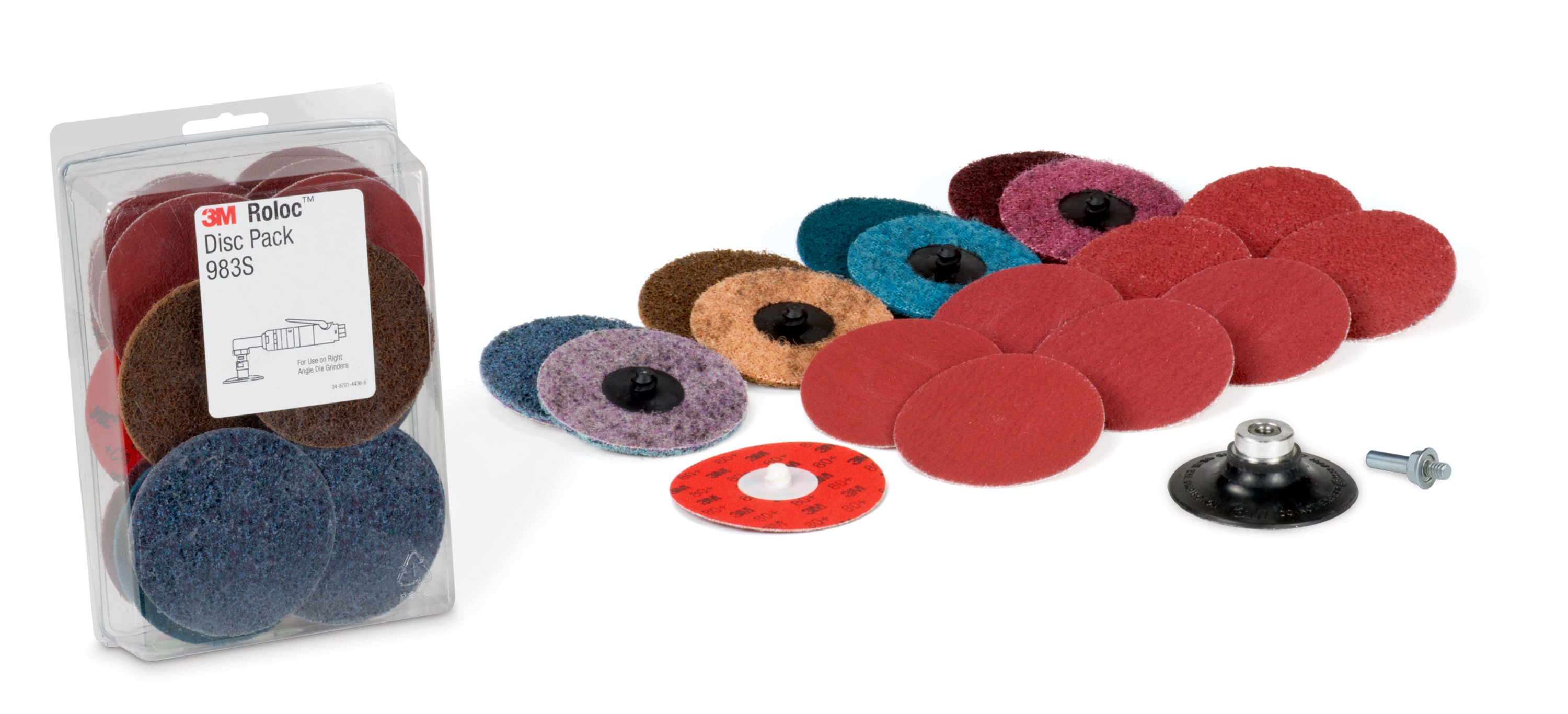 3M™ Roloc™ Disc Pack 983S