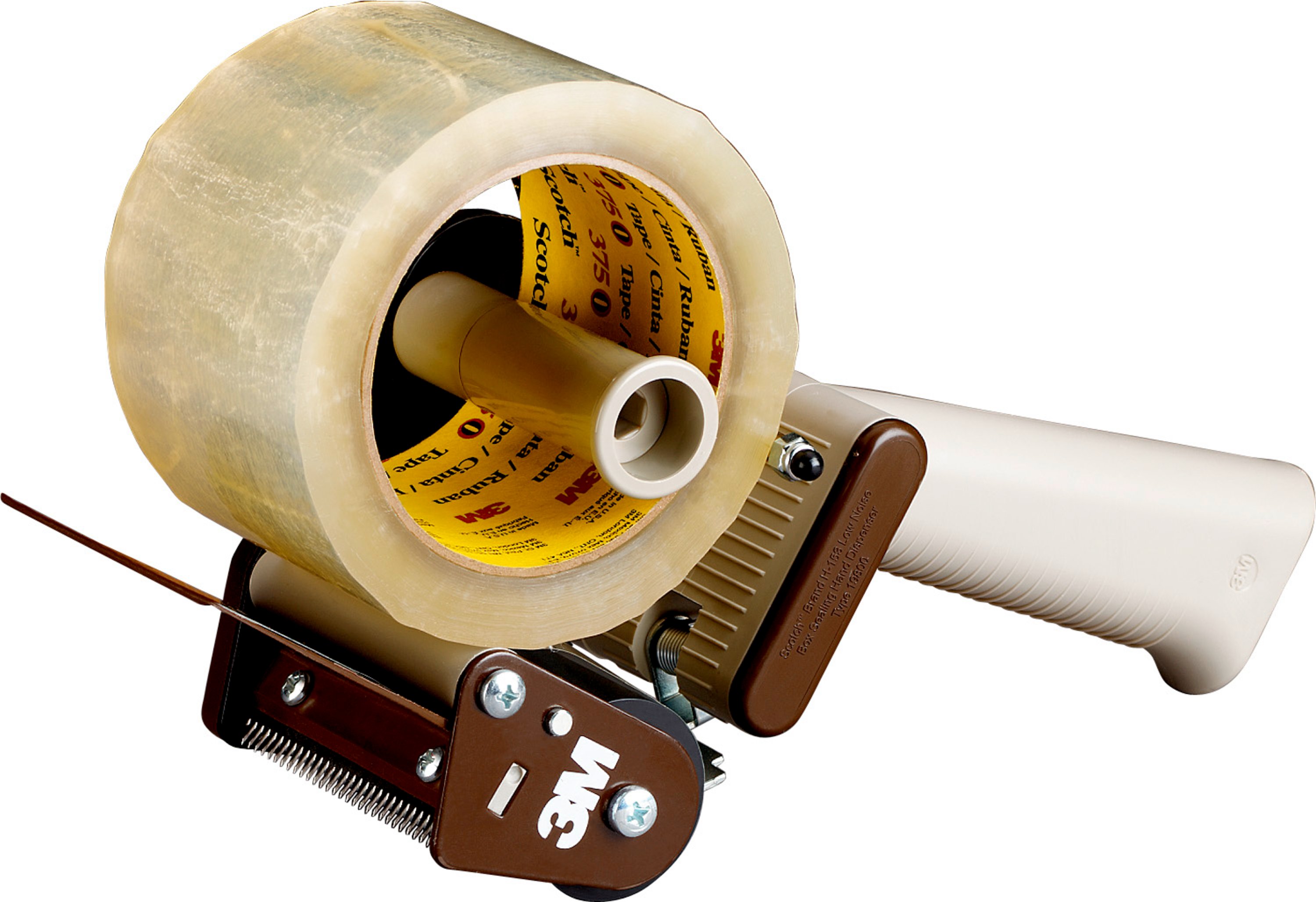 In addition to box sealing, hand-held tape dispensers are also used for combining, reinforcing, bundling, and other operations.