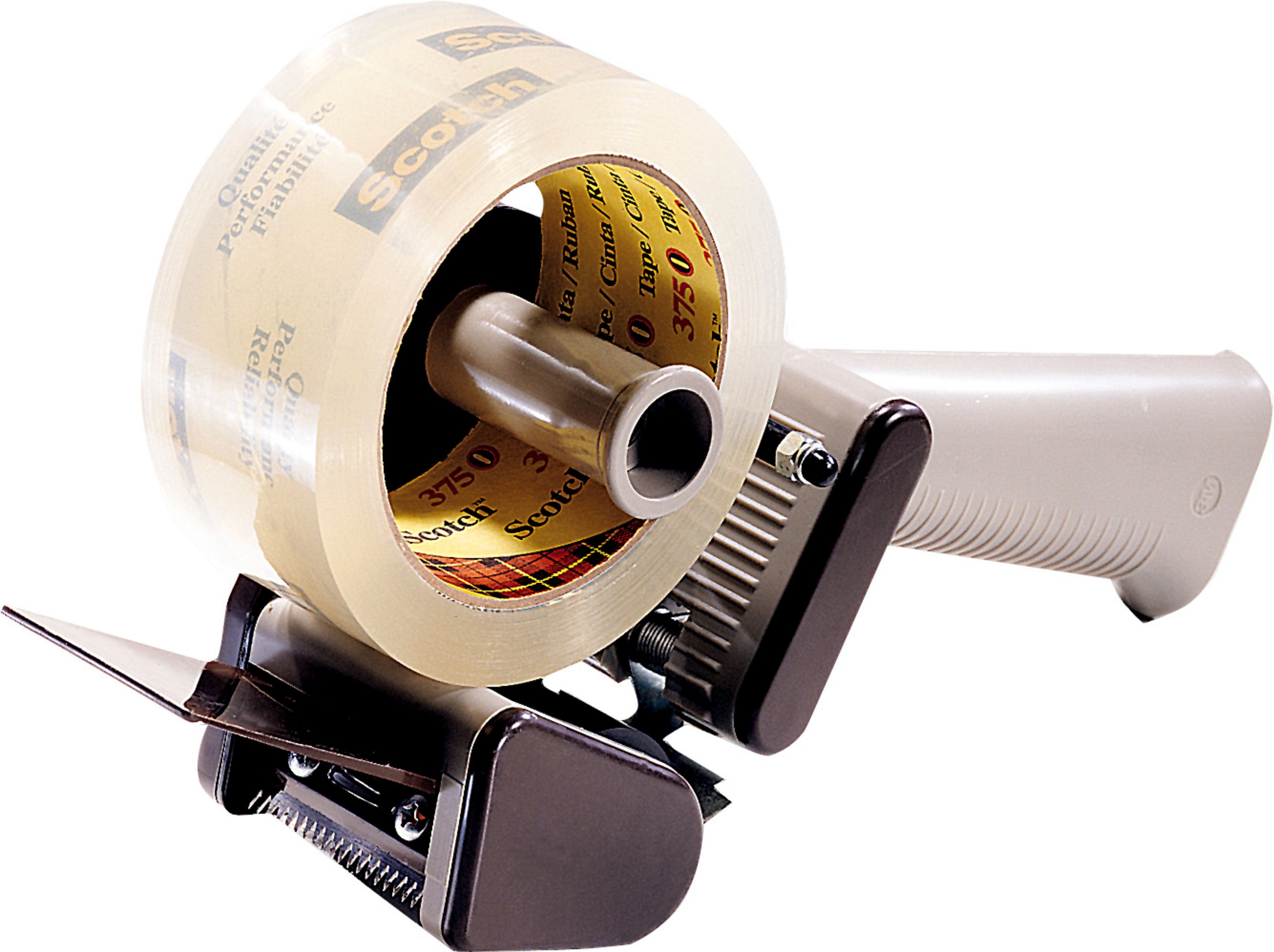 In addition to box sealing, hand-held tape dispensers are also used for combining, reinforcing, bundling, and other operations.