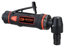 The DGR32 Dynabrade Nitro series .3 HP right angle die grinder