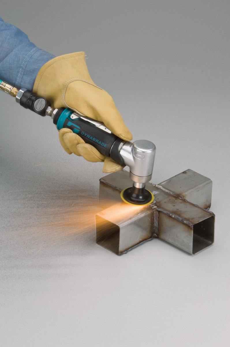 7 Degree Offset Disc Sander with 25K RPM, Gearless, Rear Exhaust