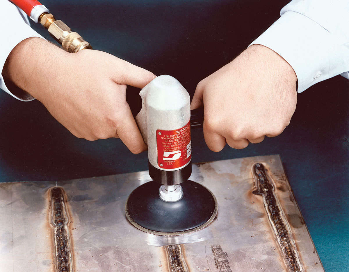 Dia. Pistol Grip Disc Sander .7 hp, 11K RPM, Gearless, Rear Exhaust