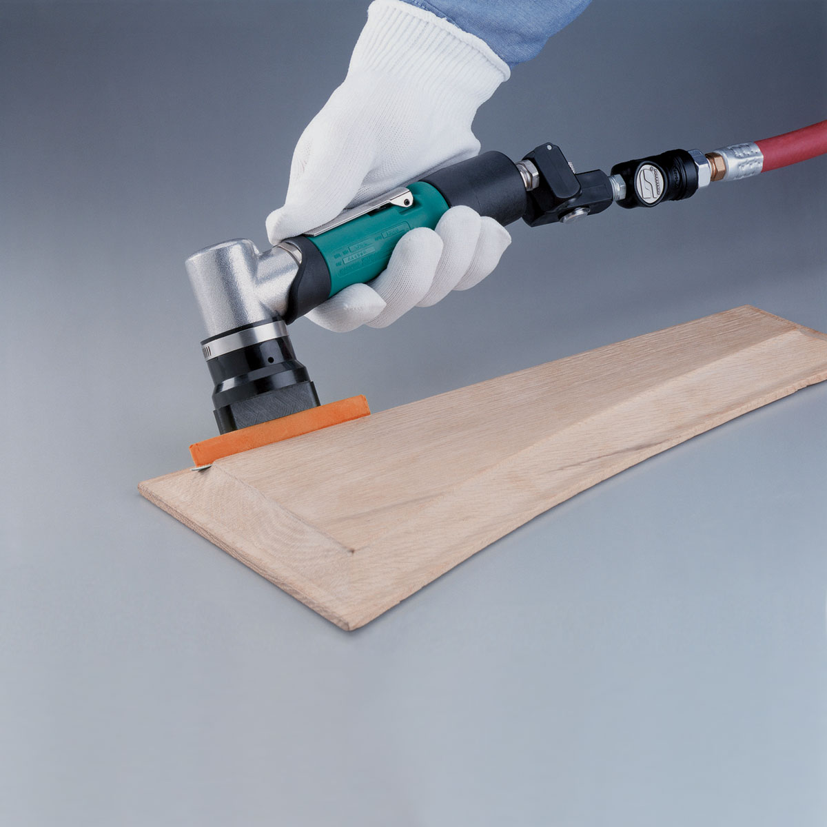 Angled edge wood sanding Angled edge wood sanding