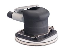 5" (127 mm) Dia. Dynabug "Model T" Orbital Sander, Non-Vacuum 20,000 RPM, 3/32" (2 mm) Dia. Orbit, Rear Exhaust, Hook-Face Pad