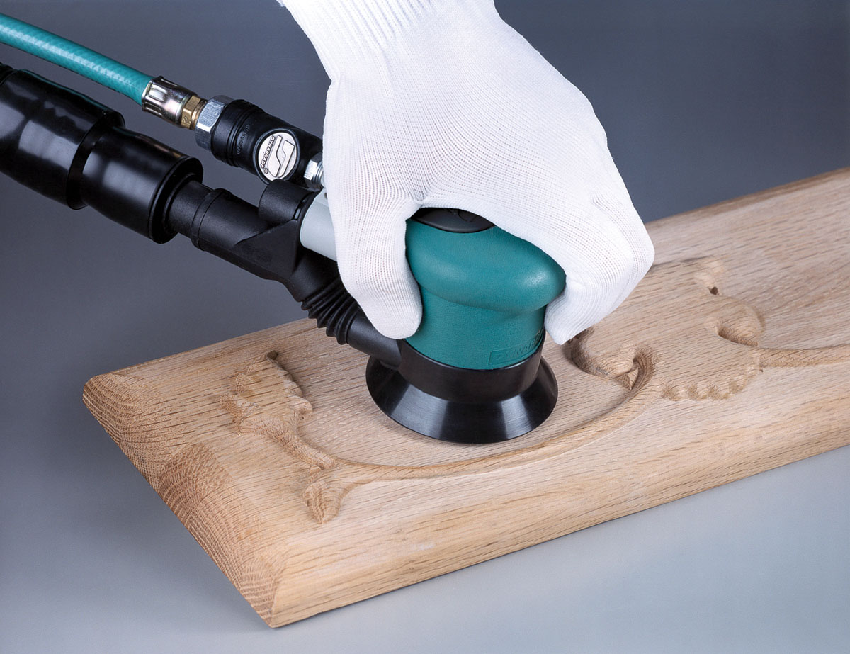 3" (76 mm) Dia. Central Vacuum HiVac Dynorbital-Spirit Random Orbital Sander