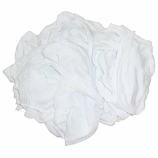 New Bleached White Knits (T-Shirt), 10 lb/cs
