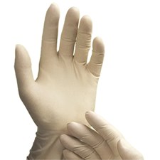 Gold 6 Mil Natural Latex Exam Textured Gloves, 10 bxs/cs