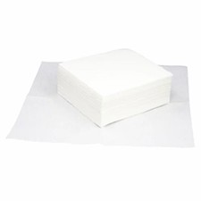 TASKBrand® Airlaid Wipers, 1/4 Fold, White, 12"x13", 50/bg, 16 bgs/cs