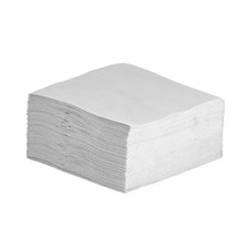 TASKBrand® A115 Advance Performance Wipers, Spunlace, White, 12"x13", Heavy Duty, 1/4 Fold, 50/pk, 10 pks/cs