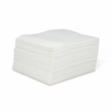 TASKBrand® P70 Premium Series Wipers, Hydrospun, White, 11"x13", Medium Duty, 1/4 Fold, 75/bg, 12 bgs/cs