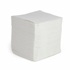 TASKBrand® V30 Value Series Wipers, DRC, White, 12"x13", Light Duty, 1/4 Fold, 90/pk, 12 pks/cs