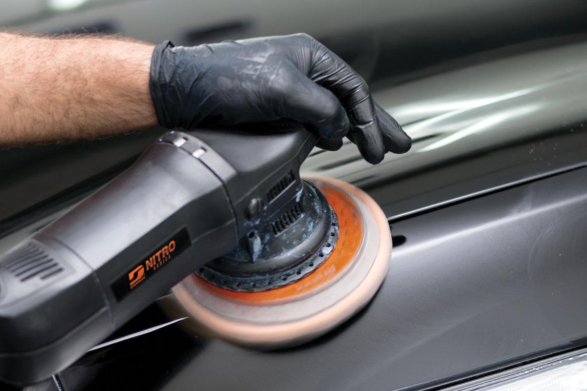 Dynabrade Electric Random Orbital Buffer For Auto Work